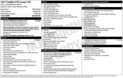 2017 Cadillac XT5 Luxury FWD