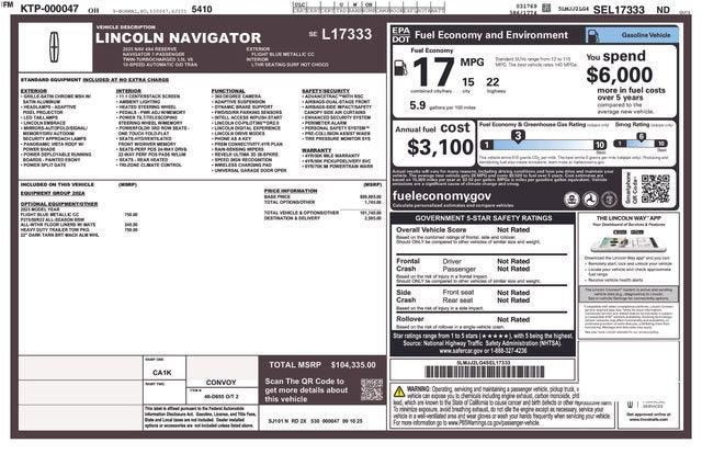 2025 Lincoln NAVIGATOR Base