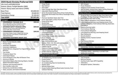 2025 Buick Envista Preferred